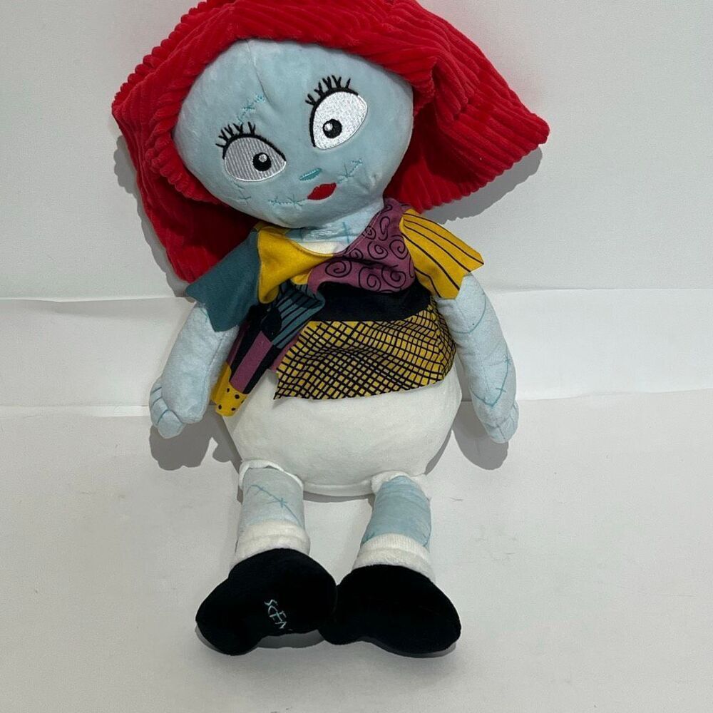 Scentsy Disney Nightmare Before Christmas Sally Buddy Plush Ragdoll Blue Red